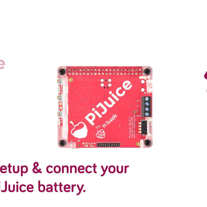 How to Setup & Connect your PiJuice battery