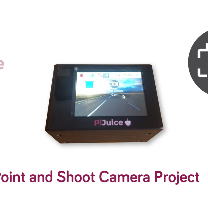 PiJuice Point and Shoot Camera Project