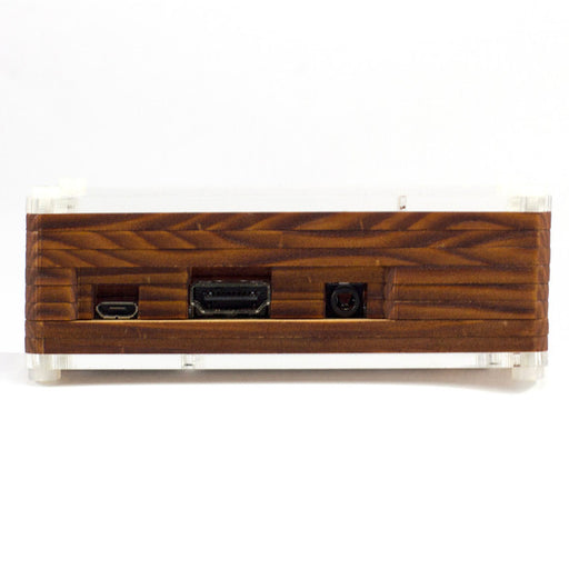 Pibow B+ Timber Case HDMI Side