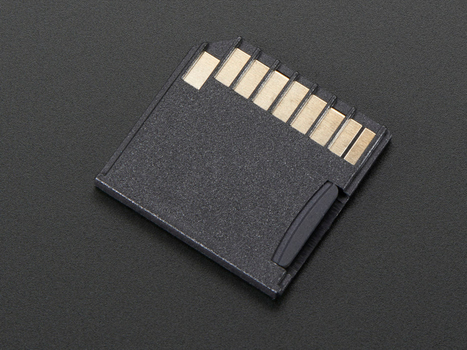 Shortening microSD adapter for Raspberry Pi & Macbooks