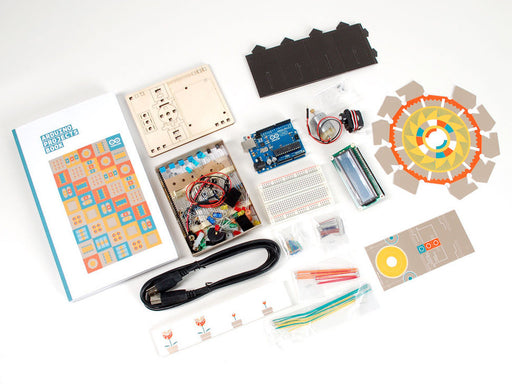 The Arduino Starter Kit Contents Open