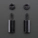 Brass M2.5 Standoffs for Pi HATs - Black Plated - Pack of 2