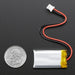 Lithium Ion Polymer Battery - 3.7v 350mAh Comparison