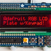 Adafruit RGB Negative LCD