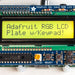 Adafruit RGB LCD Pi Plate (showing yellow pos)