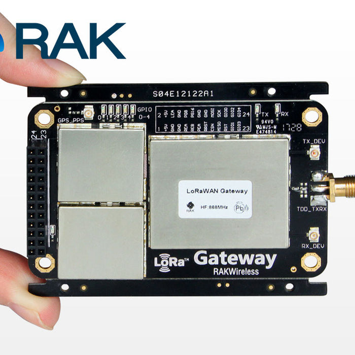 Getting Started with the RAK831 LoRa Gateway and Raspberry Pi