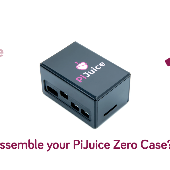 How to assemble your PiJuice Zero Case