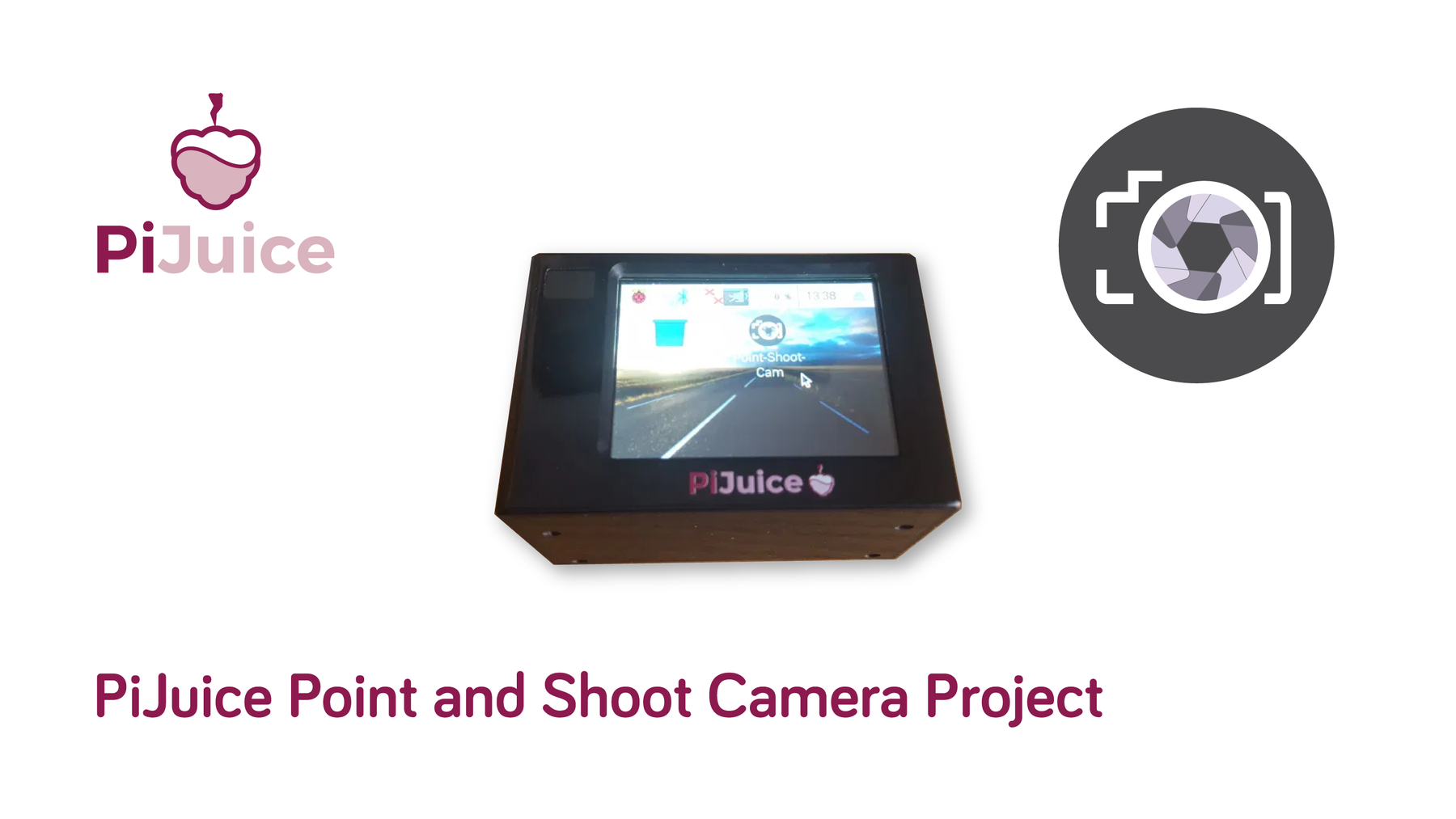PiJuice Point and Shoot Camera Project