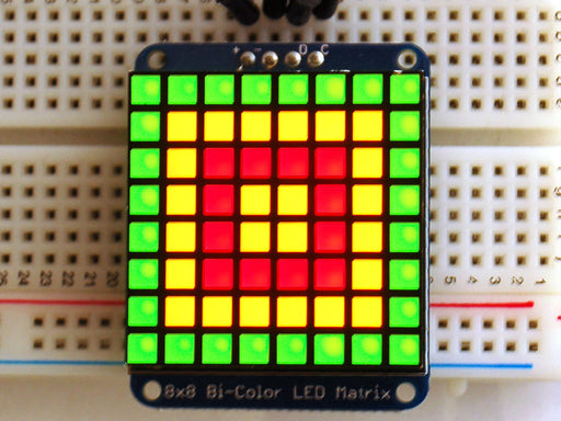 Adafruit Bicolor LED Square Pixel Matrix