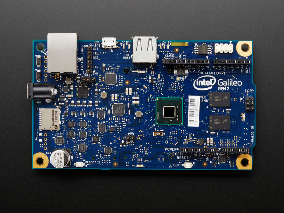 2188-Intel Galileo Development Board Top