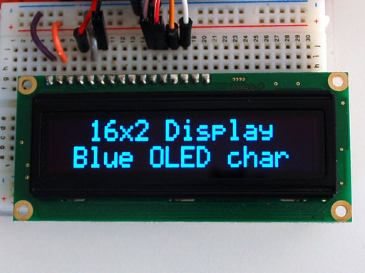 Adafruit Blue OLED 16x2 Display