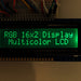 Adafruit RGB Backlight -ve LCD Green