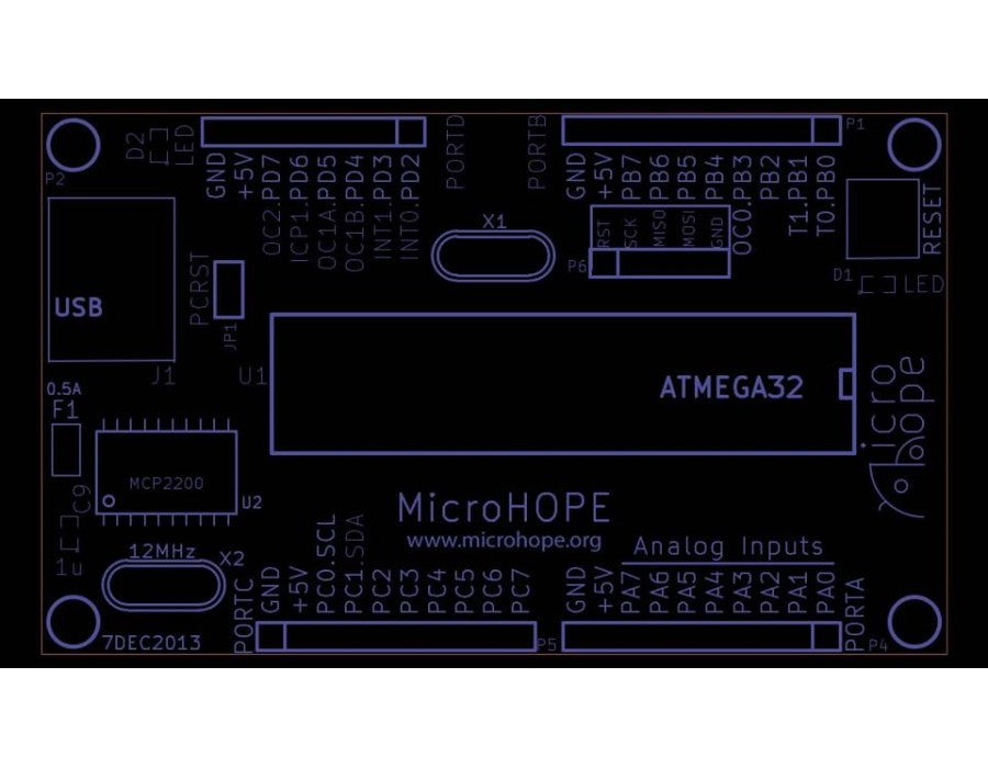 MicroHOPE PCB