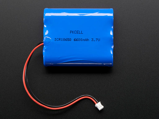 Adafruit Lithium Ion Battery Pack - 3.7V 6600mAh