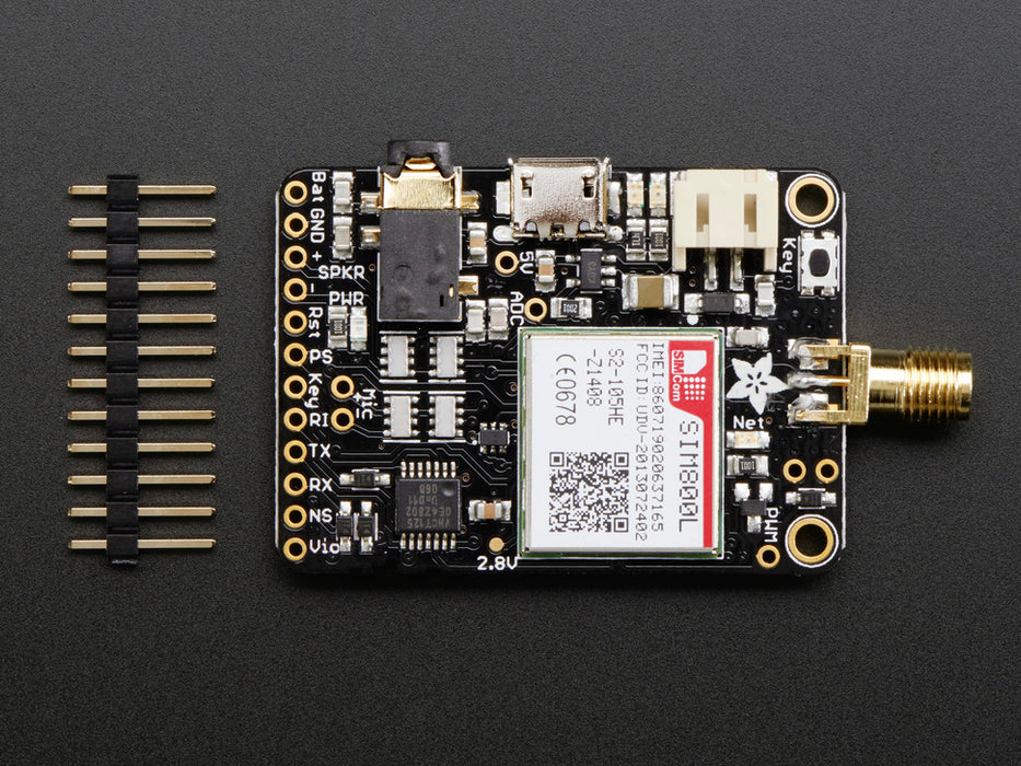 Adafruit FONA - Mini Cellular GSM Breakout - Board and Parts