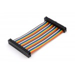 40 Pin 100mm Rainbow GPIO Ribbon Cable