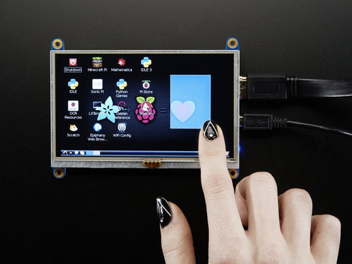 Adafruit 5" HDMI Backpack with Touch