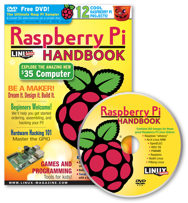 Raspberry Pi Handbook and DVD