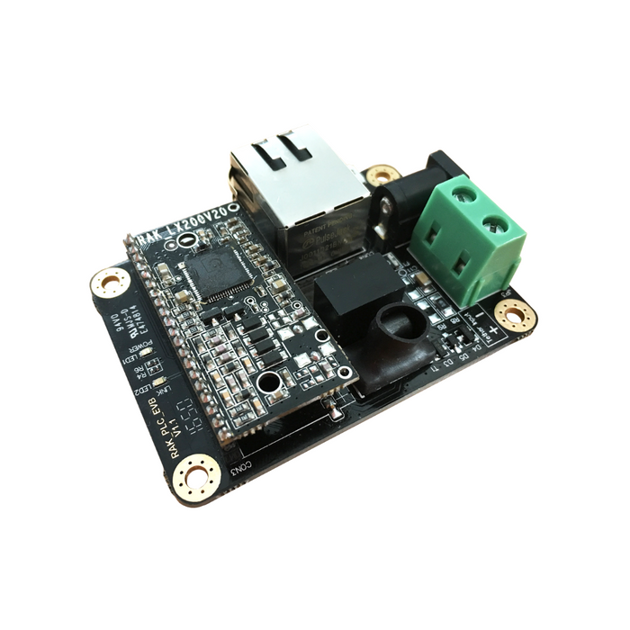 RAKwireless WisPLC Pro Power Line Development Board - PLC module with power line / twisted pair / Ethernet interface up to 500Mbps and Network Adapter (includes LX200V30)