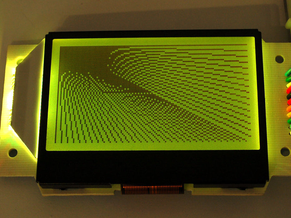 Adafruit Graphic Positive LCD RGB Backlight Yellow