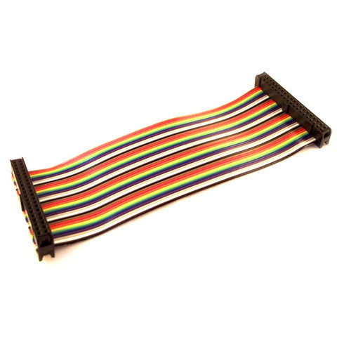 40 Pin 150mm Rainbow GPIO Ribbon Cable