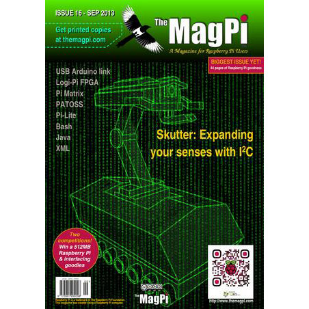 Issue 16 of The MagPi Magazine