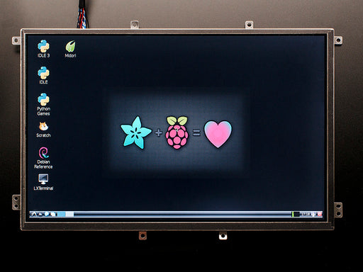 Adafruit HDMI 10.1" Display (Top View)