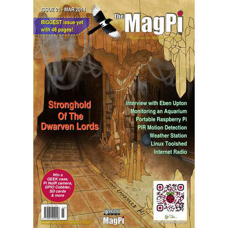 Issue 21 of The MagPi Magazine