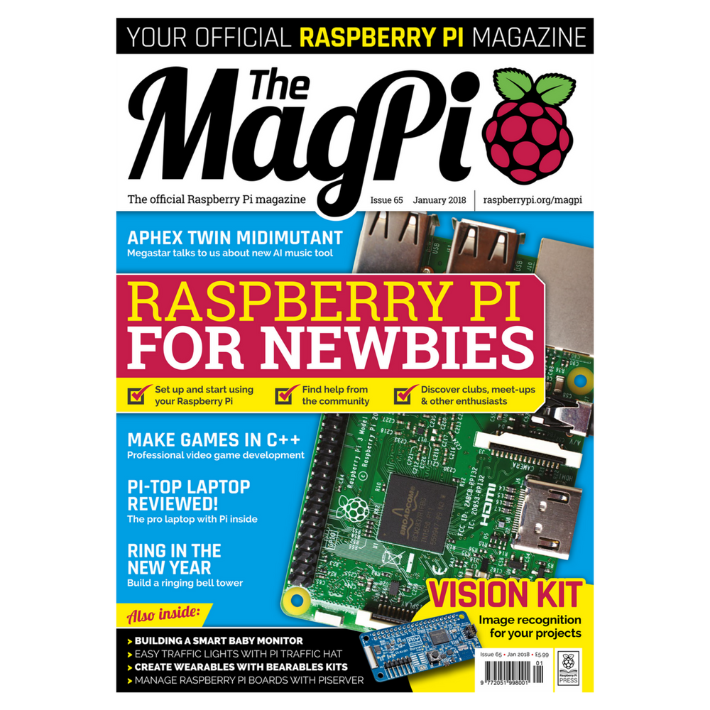 The MagPi Raspberry Pi Magazine - Issue 65