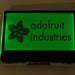 Adafruit Graphic Positive LCD RGB Backlight Green