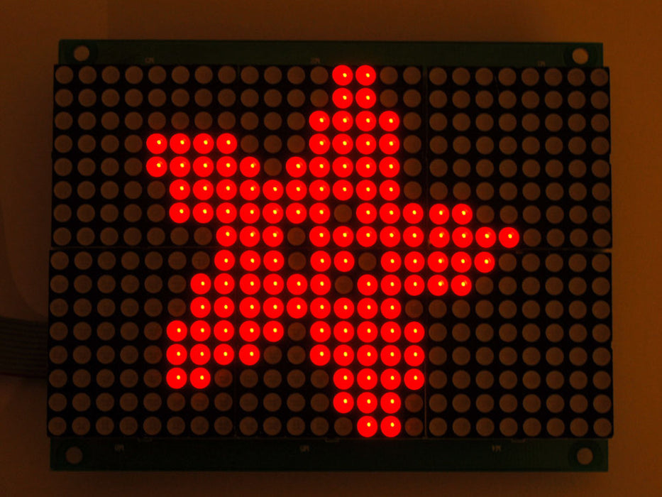 Adafruit 16x24 Red LED Matrix