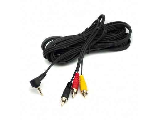 A/V Composite Cable - 3.5mm to 3 x RCA - 2m