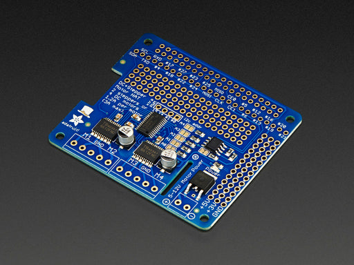 Adafruit DC & Stepper Motor HAT for Raspberry Pi - Board