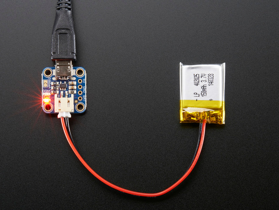 Adafruit Micro USB Lipo Charger