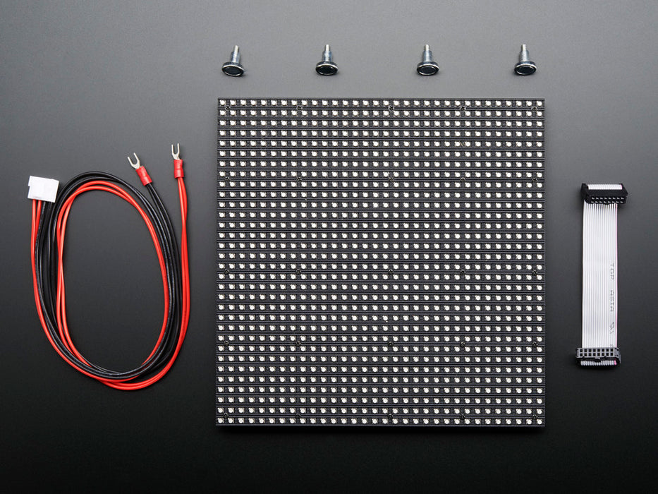 Adafruit 32x32 6mm Pitch RGB LED Matrix Parts Kit