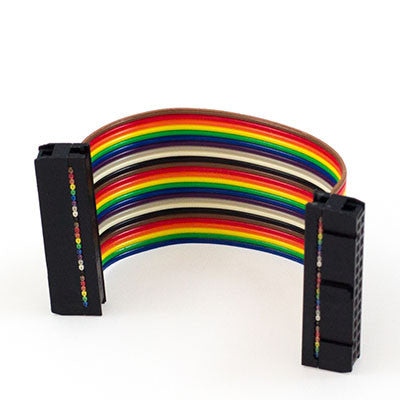 GPIO 100mm Rainbow Ribbon Cable