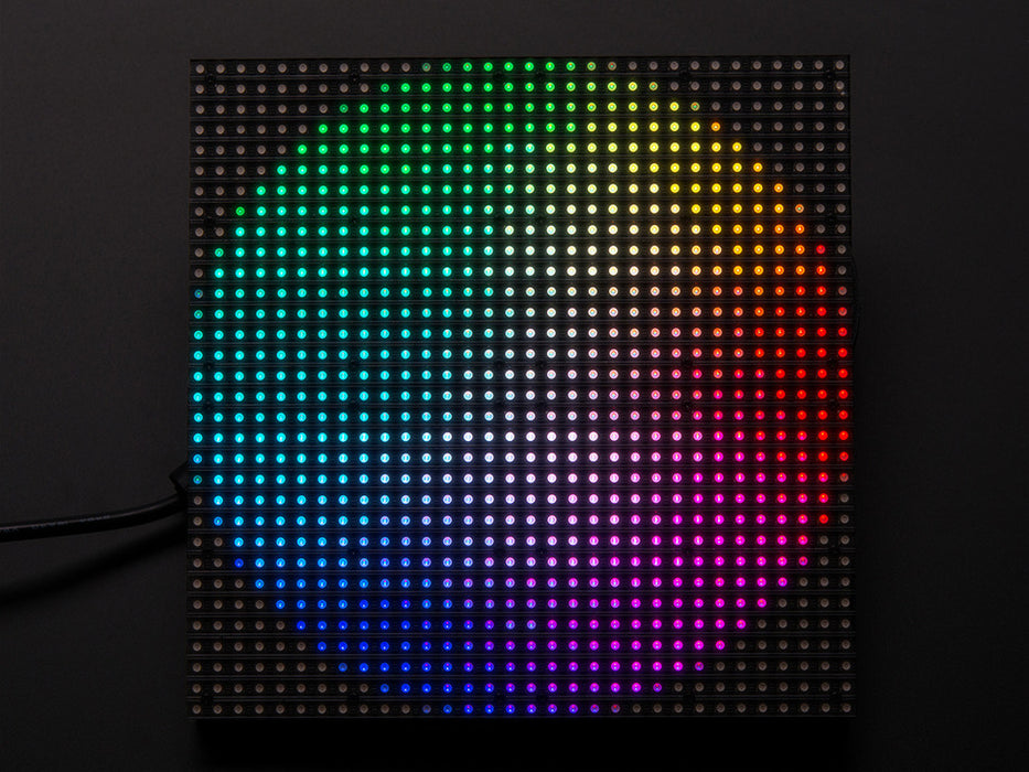 Adafruit 32x32 6mm Pitch RGB LED Matrix (Colour Wheel)