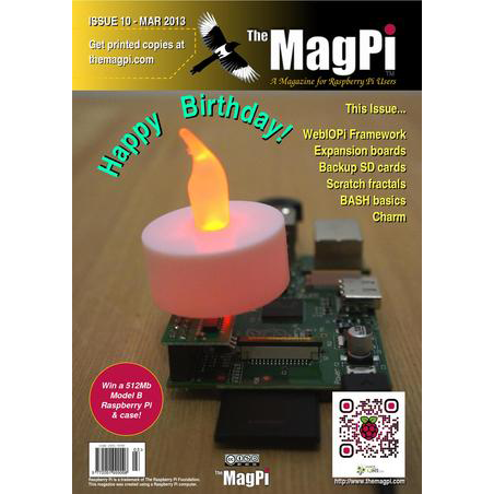 Issue 10 of The MagPi Magazine