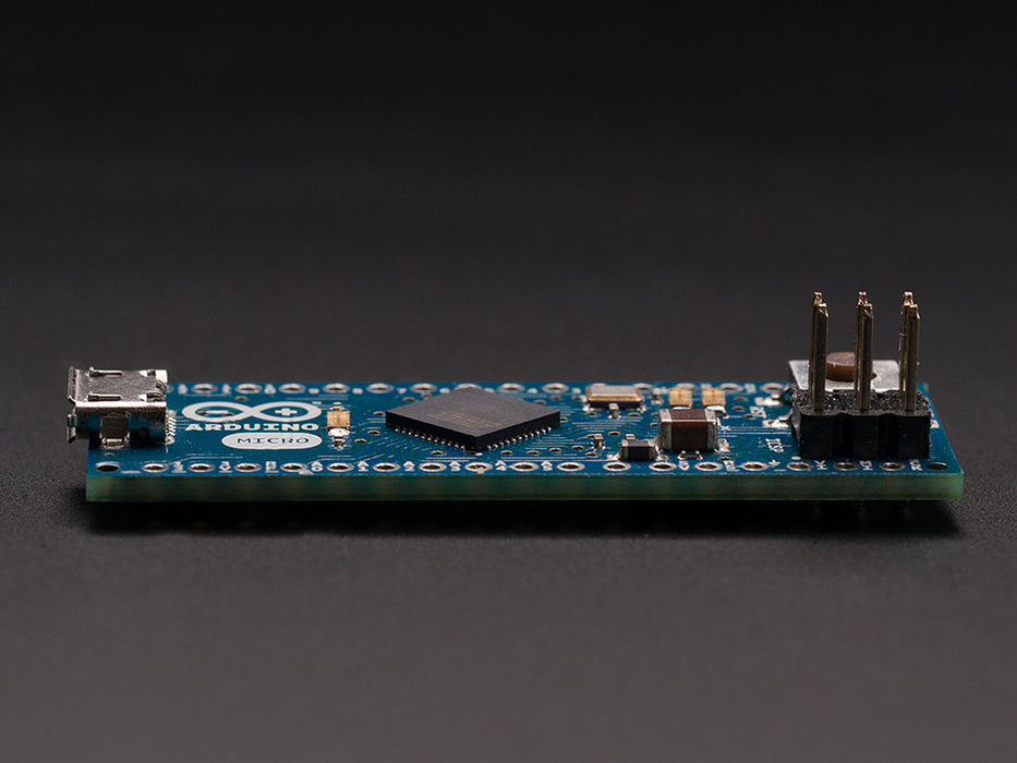 Arduino Micro w/out Headers Side