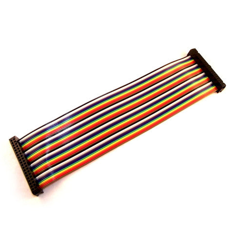 40 Way GPIO Rainbow Ribbon Cable - 200mm