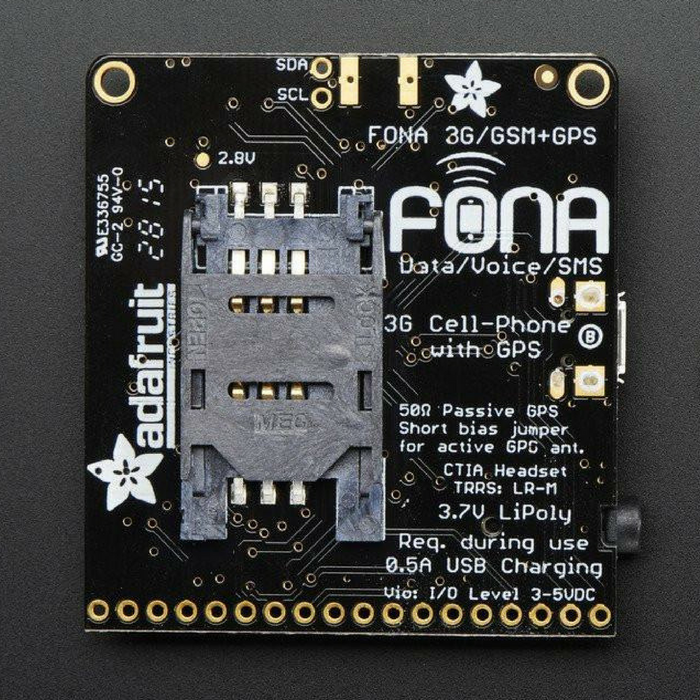 Adafruit FONA 3G Cellular Breakout - American Version