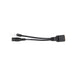 Pi Supply Passive PoE Injector Cable Set - Black