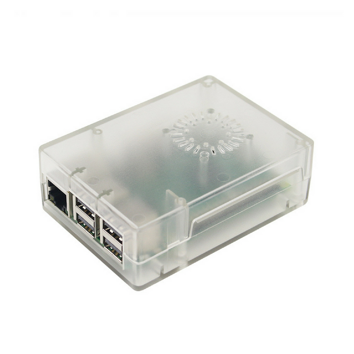 Transparent Raspberry Pi 3 Model B+ Case with Cooling Fan