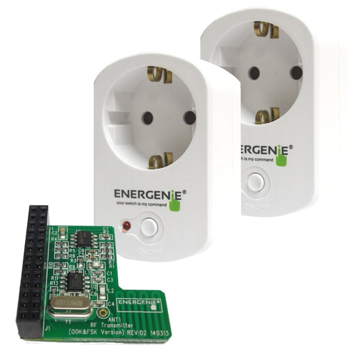 Energenie Pi-mote Control Starter Kit with 2 Sockets
