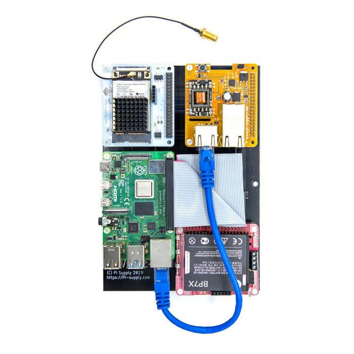 Nebra IP67 Case - Gateway HAT Mounting and Raspberry Pi Expansion Board