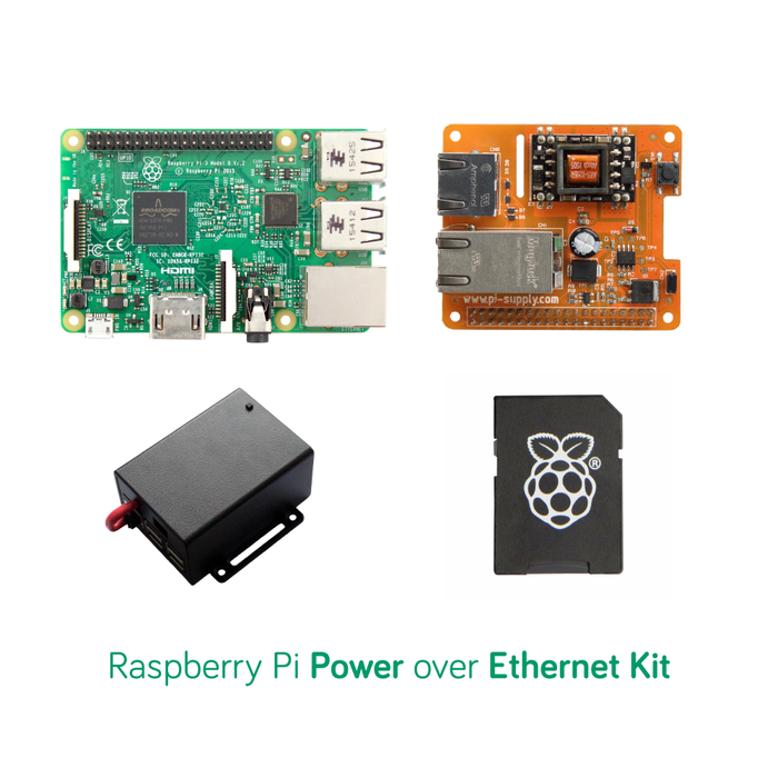Pi PoE Switch HAT Raspberry Pi Kit