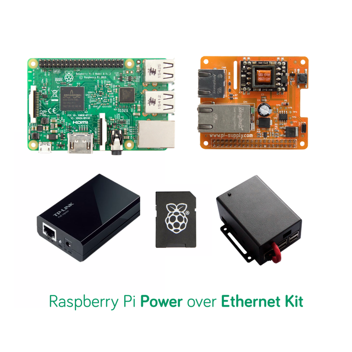 Pi PoE Switch HAT Raspberry Pi Kit