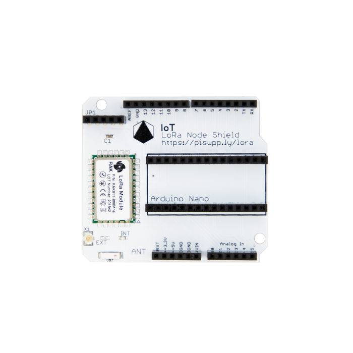IoT LoRa Node Shield for Ardunio (Multi Frequency)