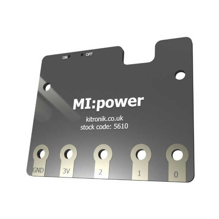 MI:power Board for the BBC micro:bit