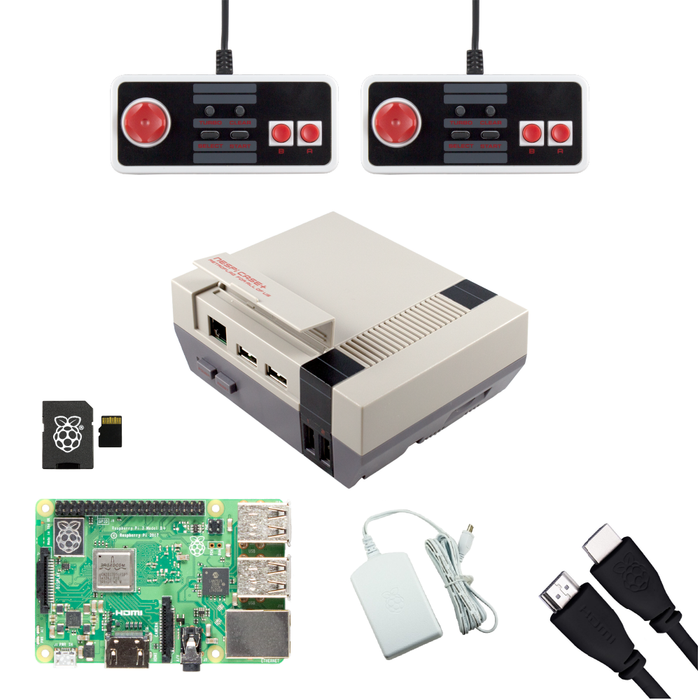 Ultimate NESPi Raspberry Pi Gaming Bundle with NES Classic USB Gamepads